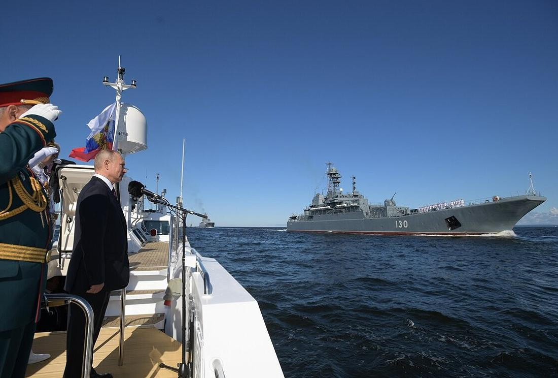 Vladimir Putin, Rusia, Armada rusa, Foto NA