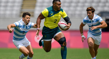 Tokio 2020: Argentina debutó con un triunfo sobre Australia en el Rugby Seven