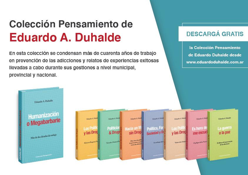 Colección Pensamiento, Eduardo Duhalde, libros