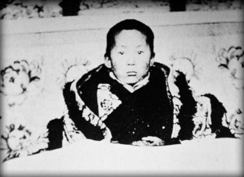 Tenzin Gyatso, el Dalai Lama, en 1939.