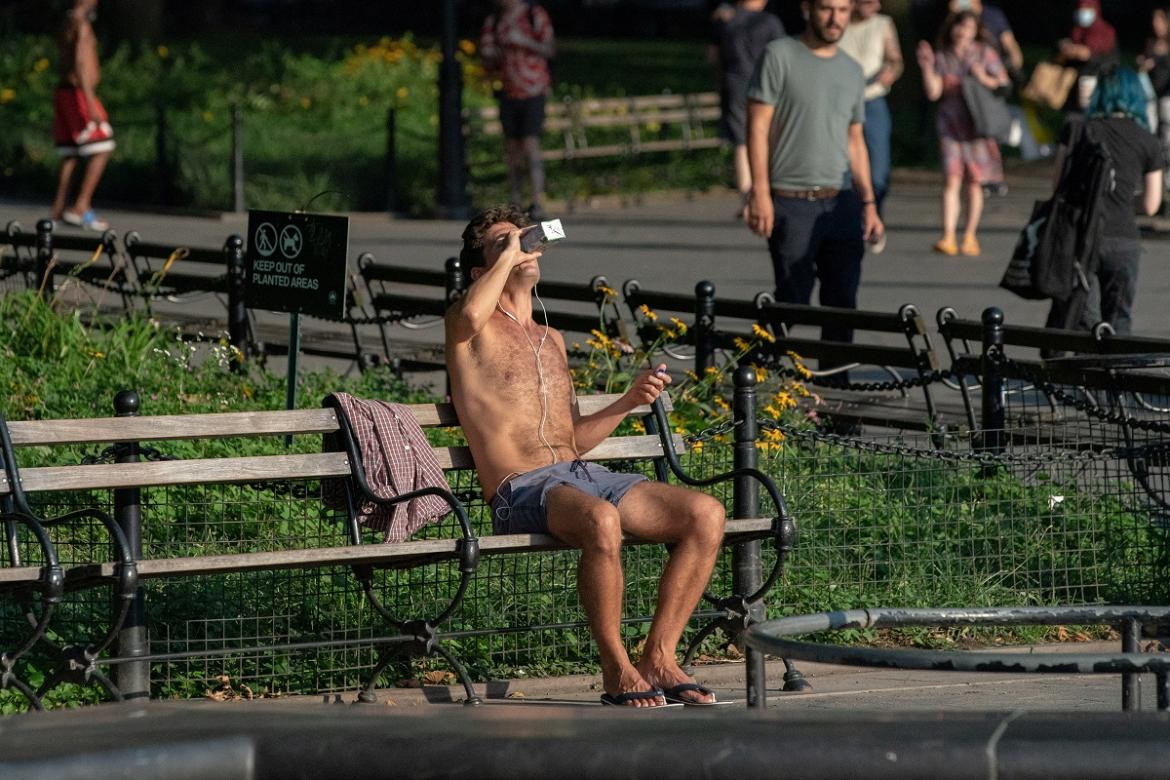 Ola de calor en Nueva York, Estados Unidos, Reuters.