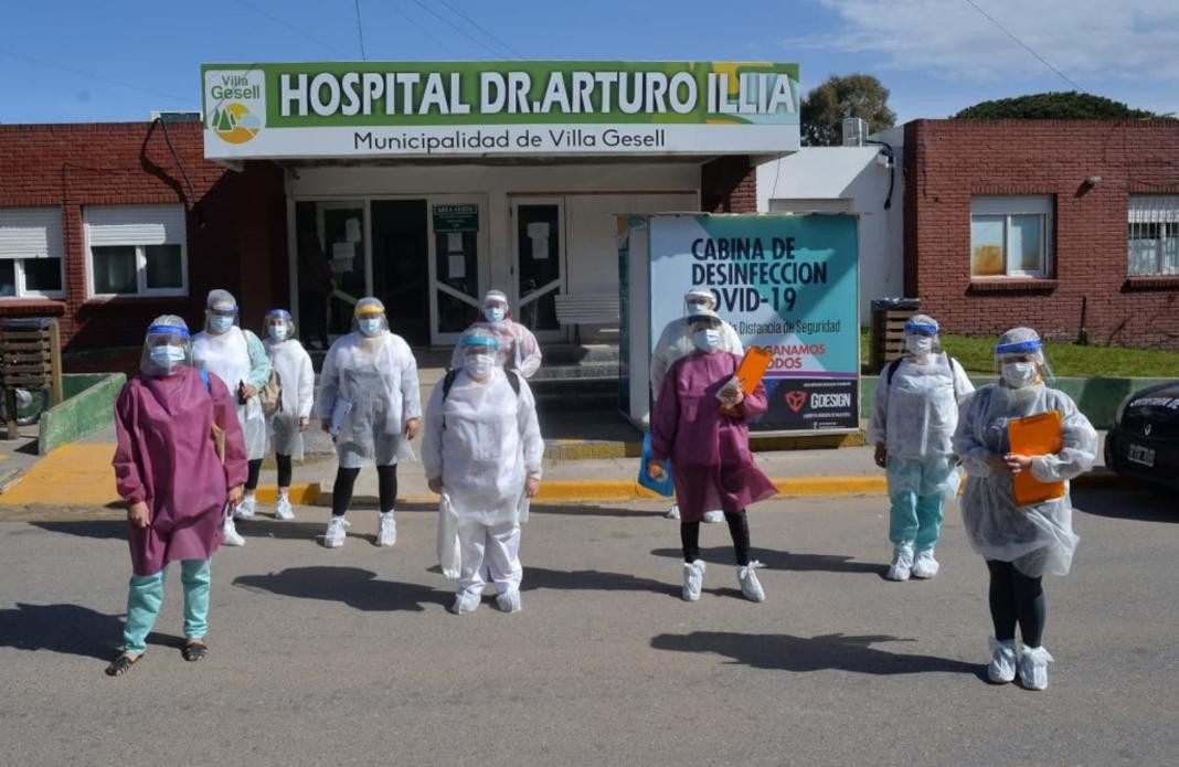 Hospital Illia, Villa Gesell, coronavirus en Argentina, NA