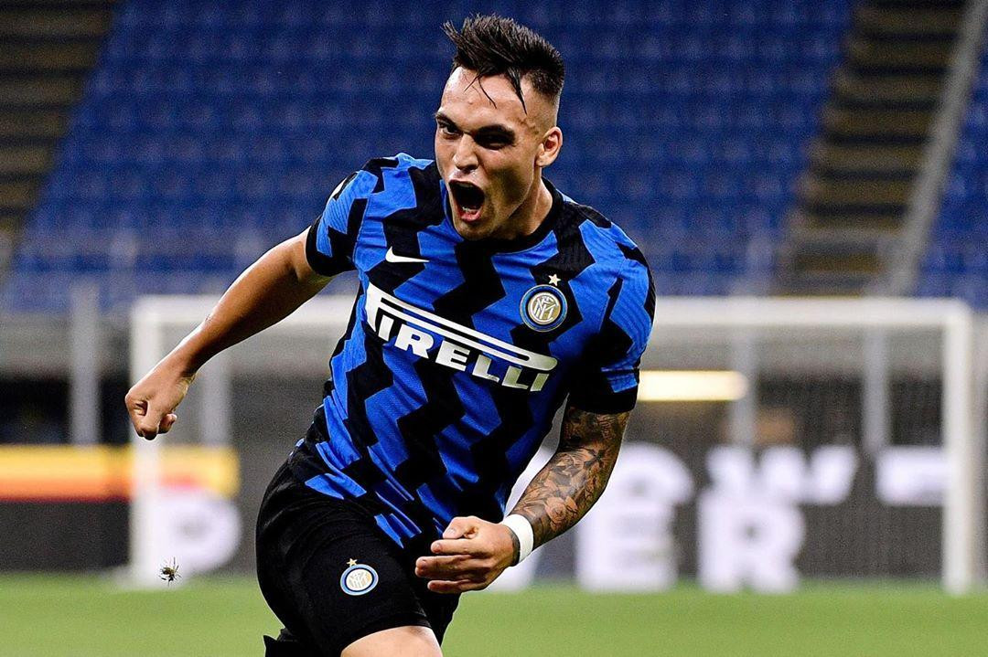 Lautaro Martínez en el Inter