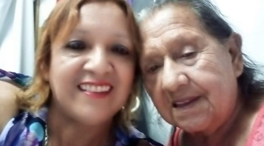Luzmilda Gauto y su madre Aida Oviedo, asesinadas en Caseros, foto NA