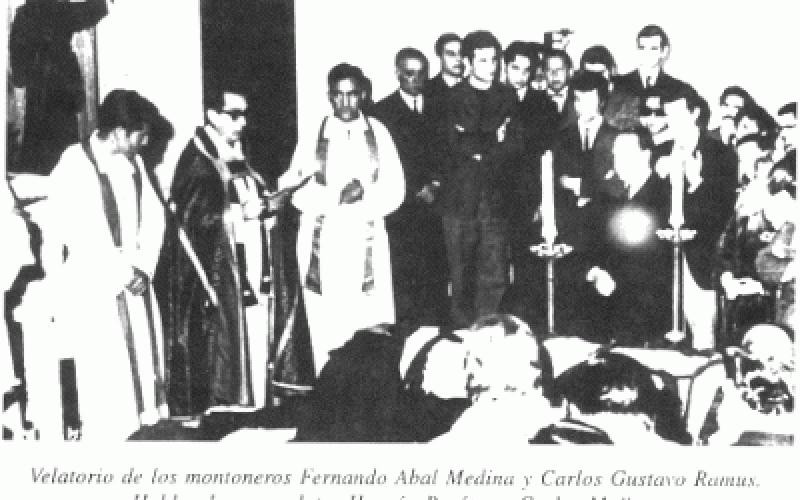Velorio de Abal Medina y Ramus en la iglesia Francisco Solano de Villa Luro