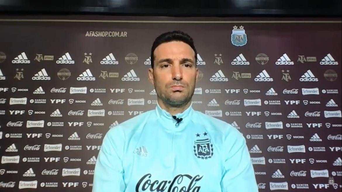 Lionel Scaloni, Selección Argentina, NA