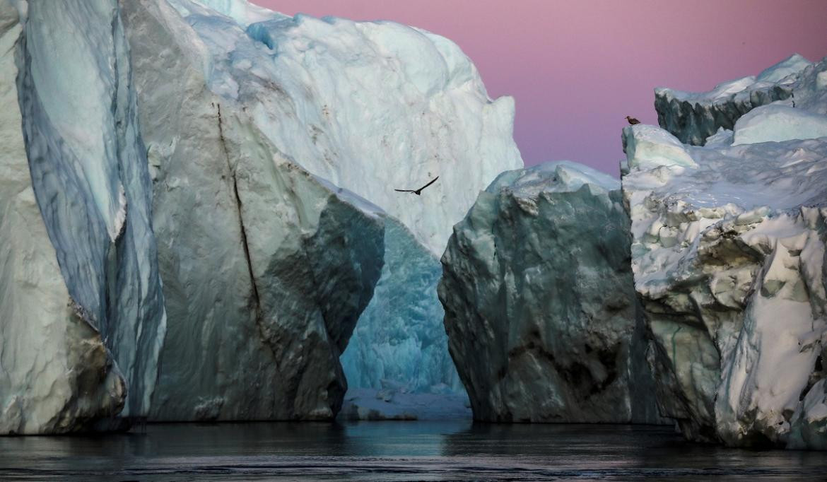 Groenlandia: impactantes imágenes del derretimiento de los glaciares 1. Reuters.