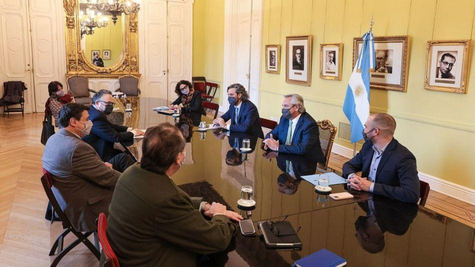 Reunión de ministros de Alberto Fernández, NA