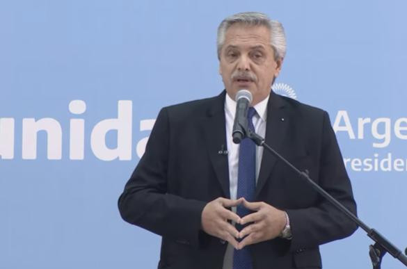 Jura de nuevos ministros, Alberto Fernández, captura YouTube