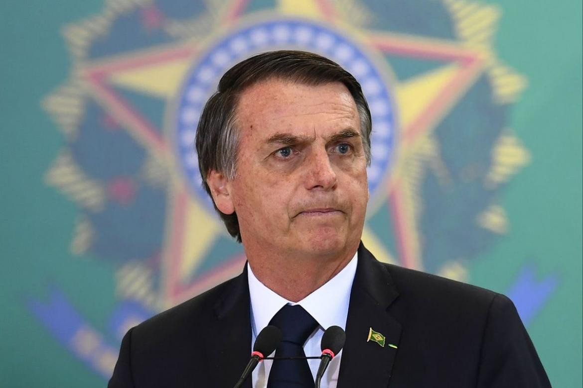 Bolsonaro reveló que su esposa se vacunó en EEUU