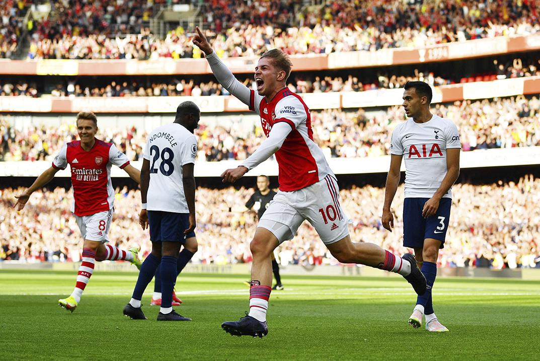 Arsenal vs. Tottenham, Premier League, Reuters