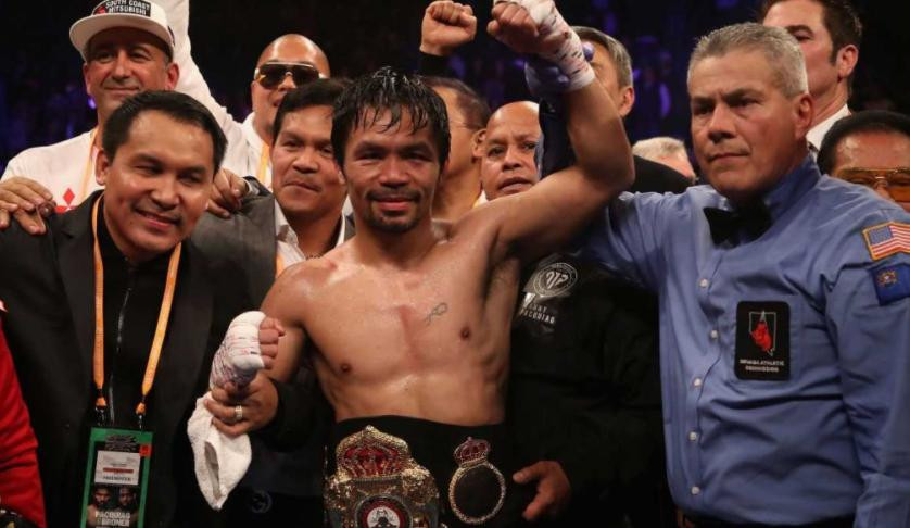 El boxeador Manny Pacquiao, NA