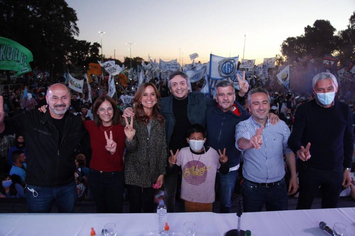 Máximo Kirchner en Ensenada