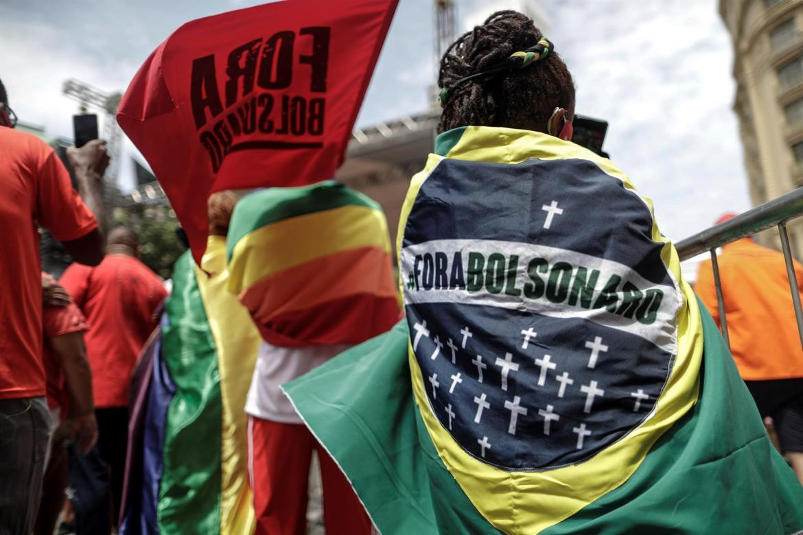 Masivas protestas en Brasil contra Bolsonaro, EFE