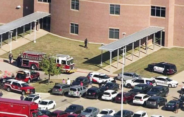 VIDEO de tensión en Estados Unidos: varios heridos tras tiroteo en una escuela secundaria de Texas