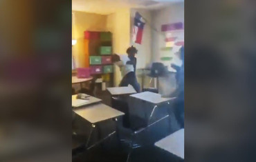 VIDEO REVELADOR: así empezó la violenta pelea a trompadas que terminó con tiroteo en escuela de Texas