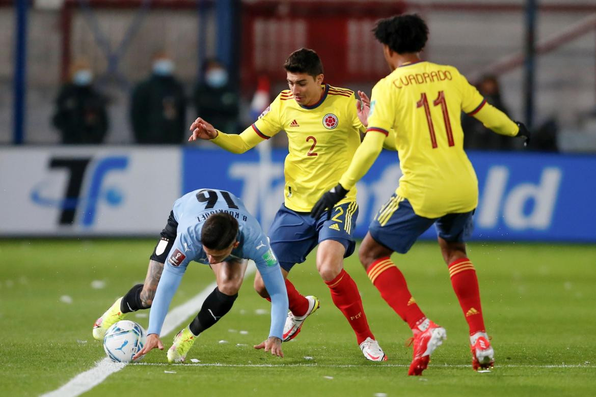 Uruguay vs. Colombia por Eliminatorias, NA	