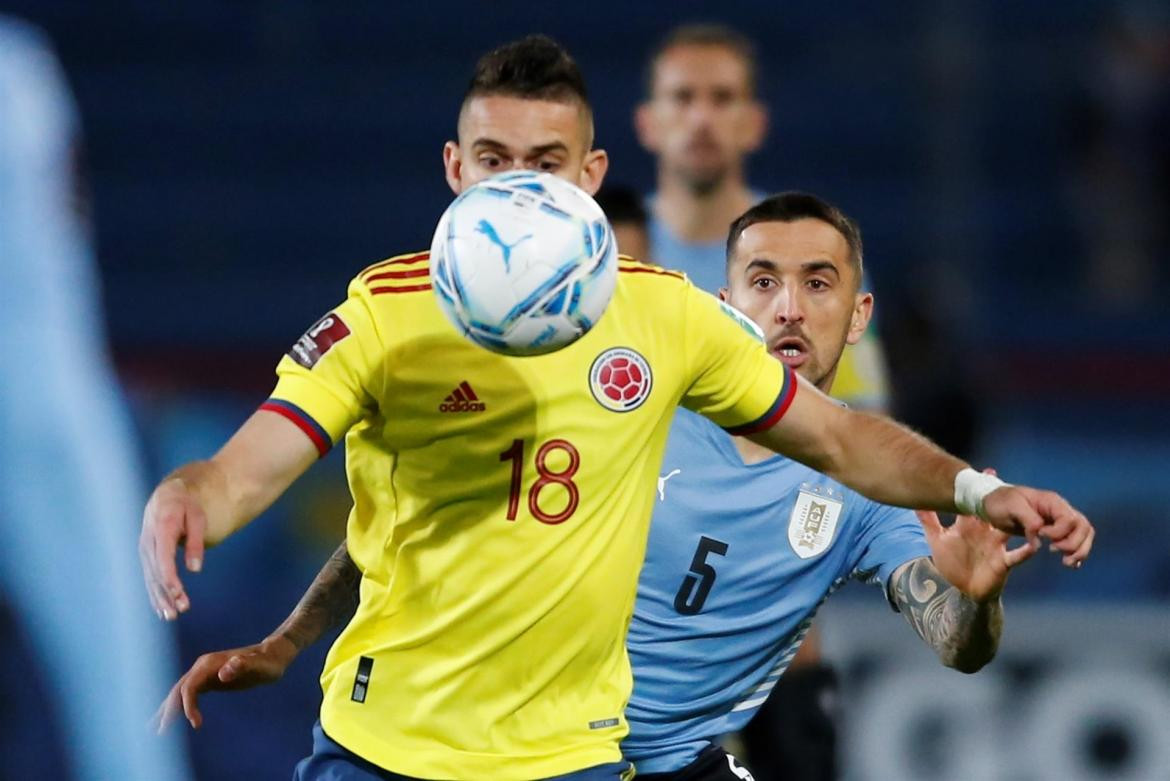Uruguay vs. Colombia por Eliminatorias, EFE