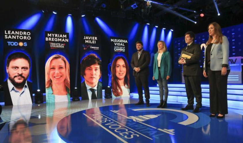 Debate candidatos a diputados por la Ciudad de Buenos Aires, NA