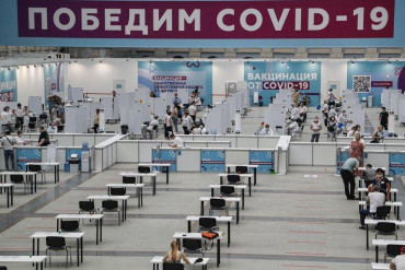 Rusia registró por primera vez más de 1.000 muertes por COVID-19 en un día