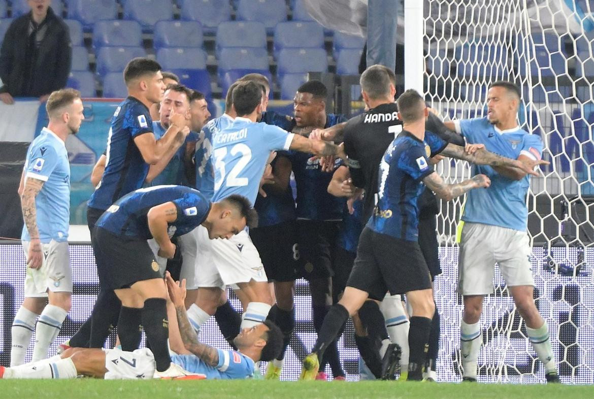 Lazio vs Inter, Serie A, EFE