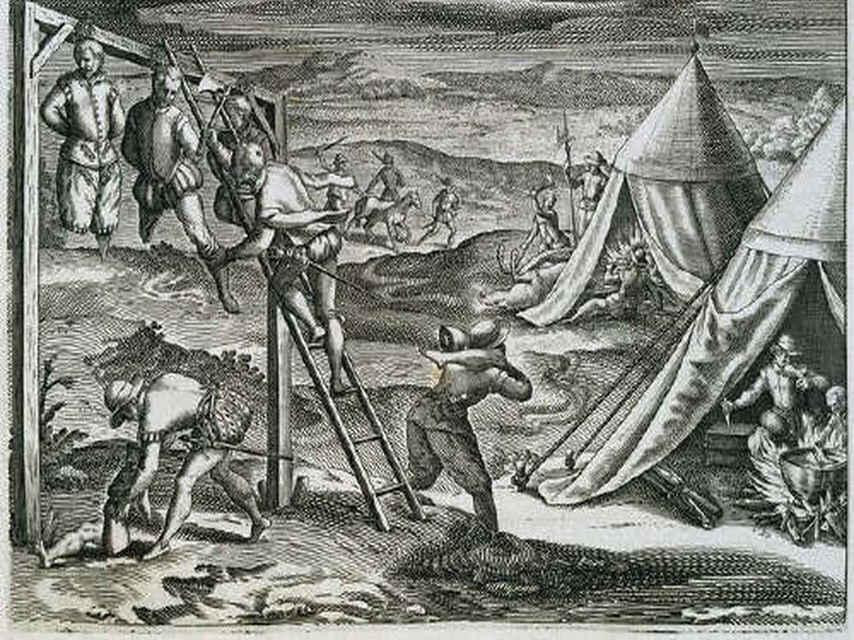 El grabado de Theodor de Bry sobre el canibalismo español en Buenos Aires
