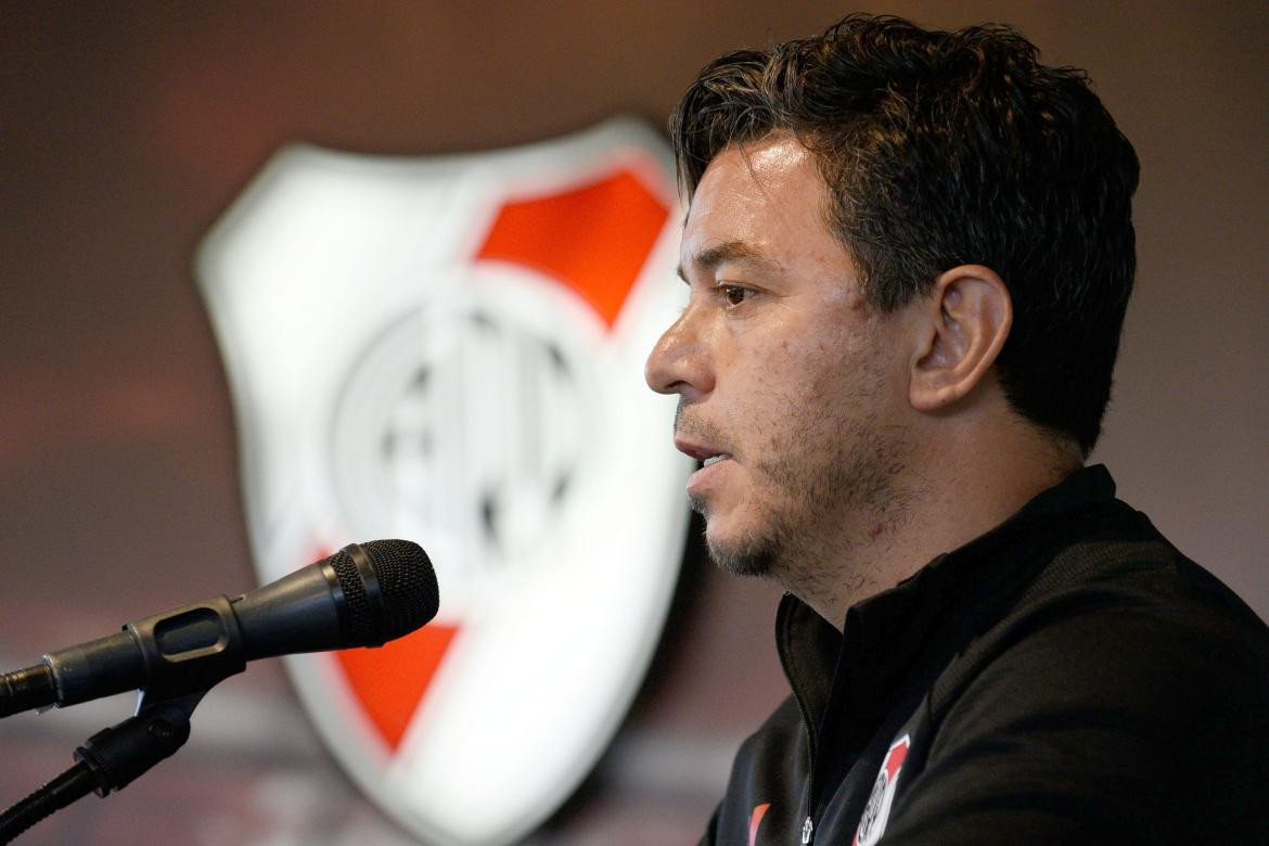 Marcelo Gallardo, técnico de River, NA