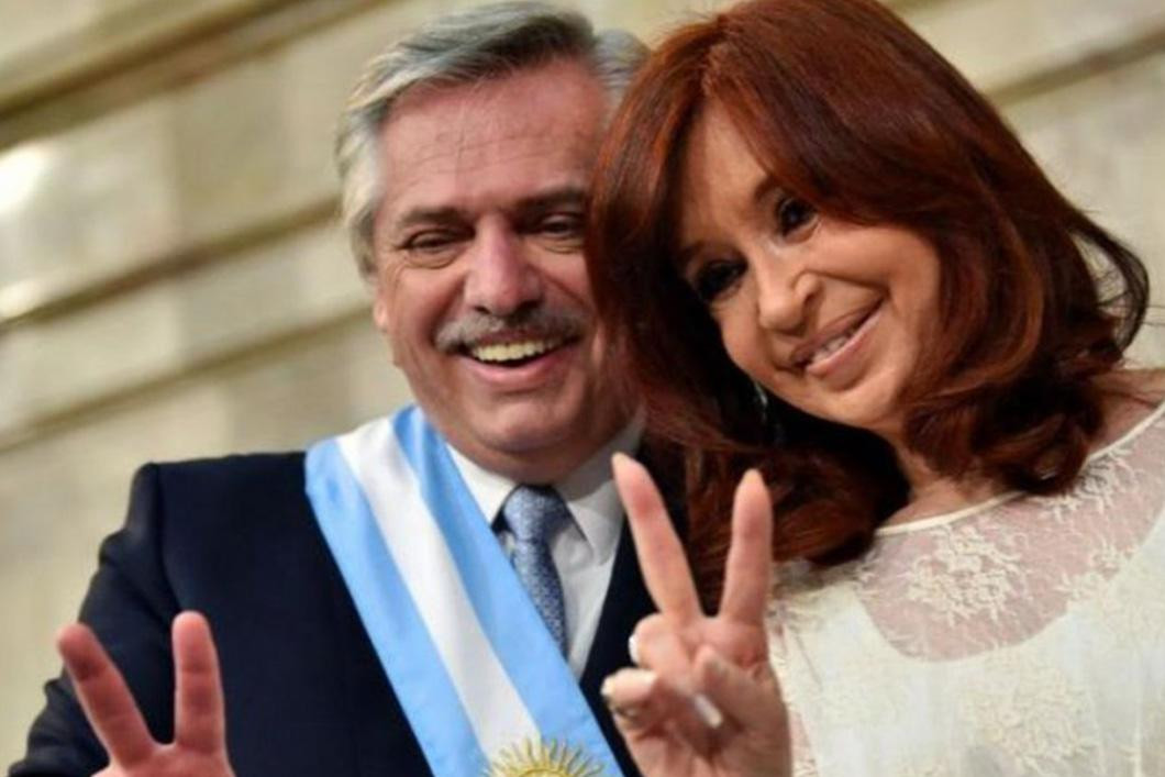 Alberto Fernández y Cristina Kirchner, NA, Twitter