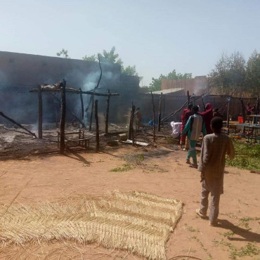 Horror en Níger: 22 niños murieron calcinados en una escuela