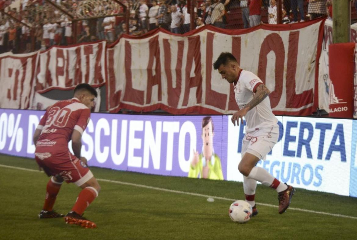 Huracán y Argentinos Juniors por la vigésima fecha de la Liga Profesional. Foto NA