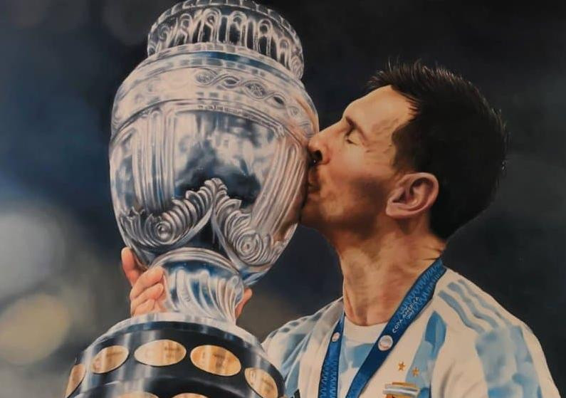 Cuadro Lionel Messi