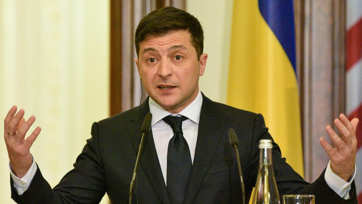 Volodímir Zelenski, presidente de Ucrania.