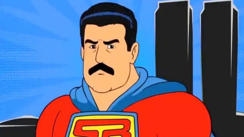 Súper Bigote, el dibujo animado de Nicolás Maduro