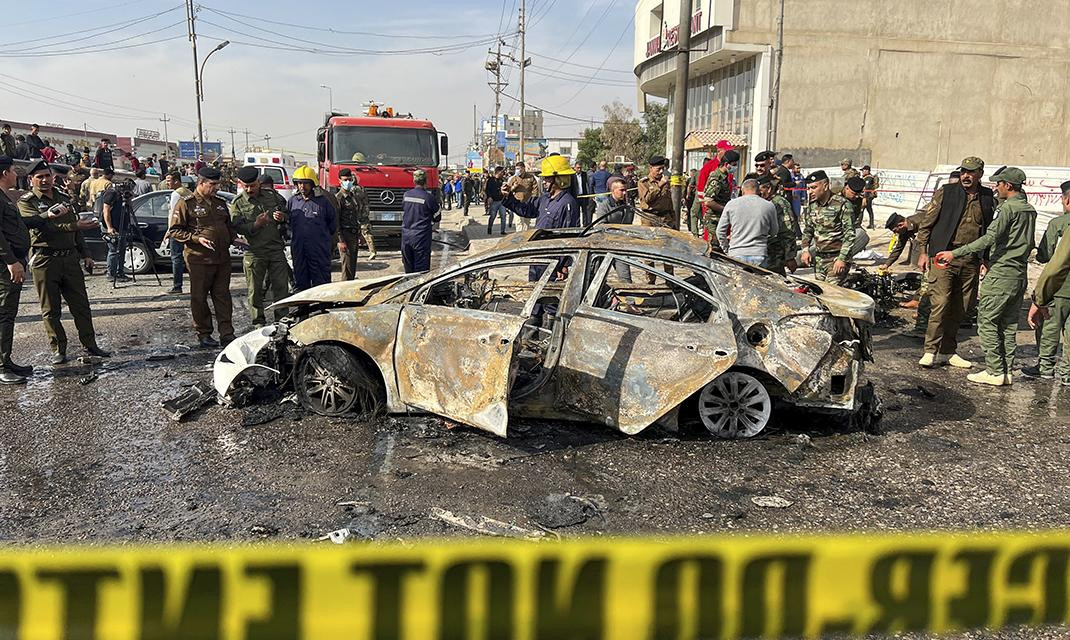 Atentado con explosivos en Basra, Iraq