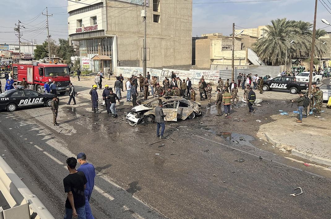 Atentado con explosivos en Basra, Iraq	