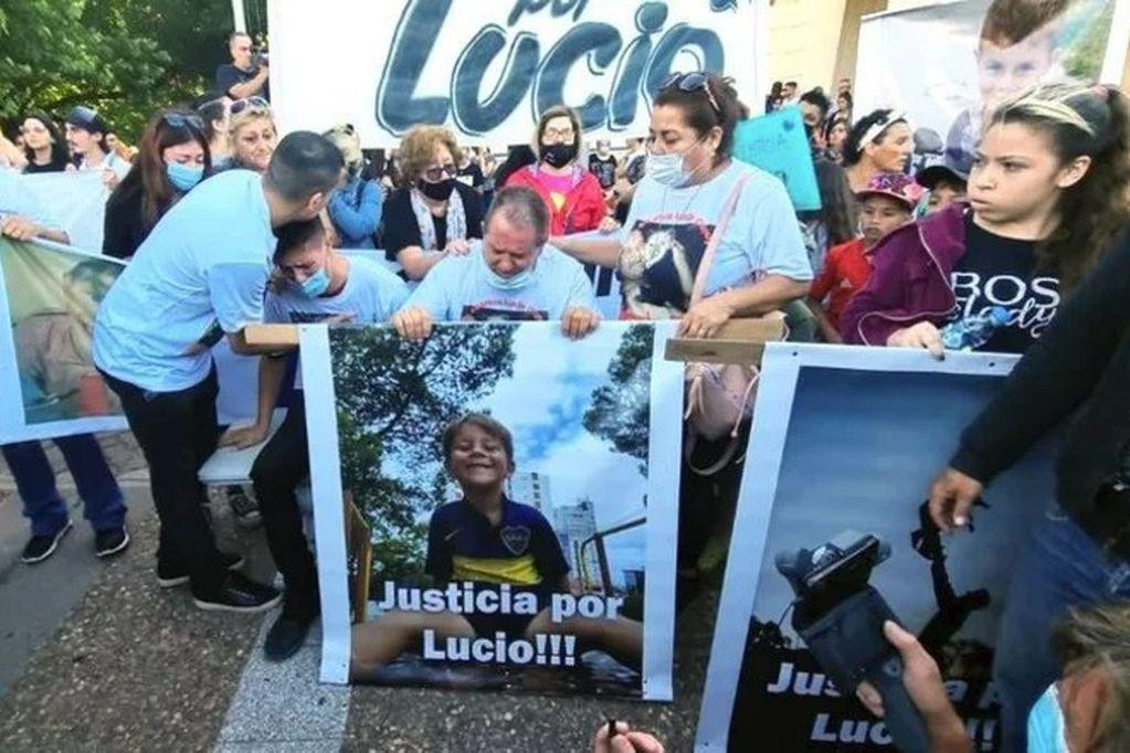 Crimen de Lucio Dupuy, marcha por pedido de justicia