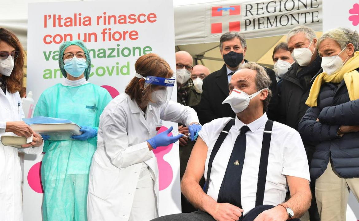 Vacunación en Italia, Reuters