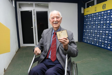 Murió a los 102 años el socio vitalicio más longevo del fútbol argentino