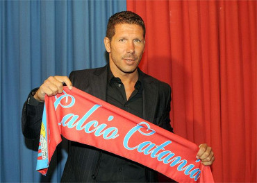 Catania, club italiano que dirigió Simeone, fue declarado en quiebra