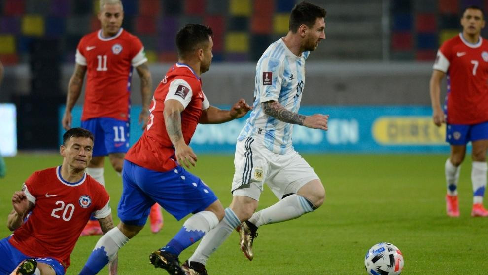 Chile vs Argentina, Eliminatarias, NA