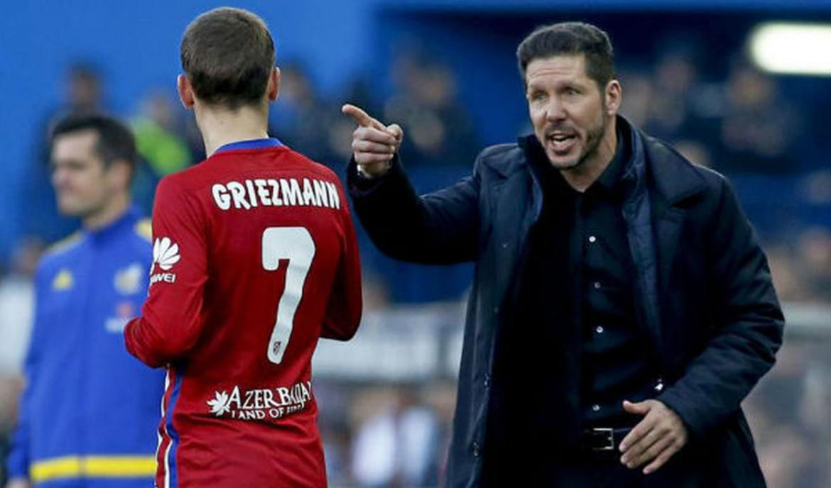 Diego Simeone y Griezmann, La Liga, Reuters