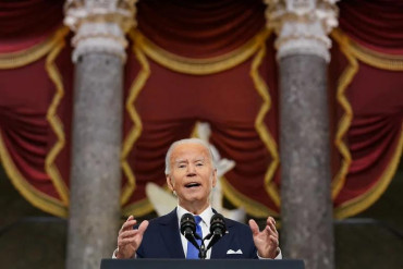 A un año del asalto al Capitolio, Biden criticó a Trump: “Se quedó sentado mirando todo por televisión sin hacer nada”