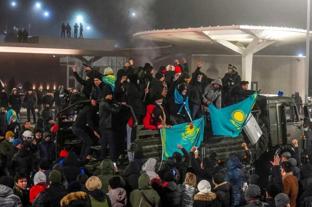 Protestas en Kazajistán por aumento del gas