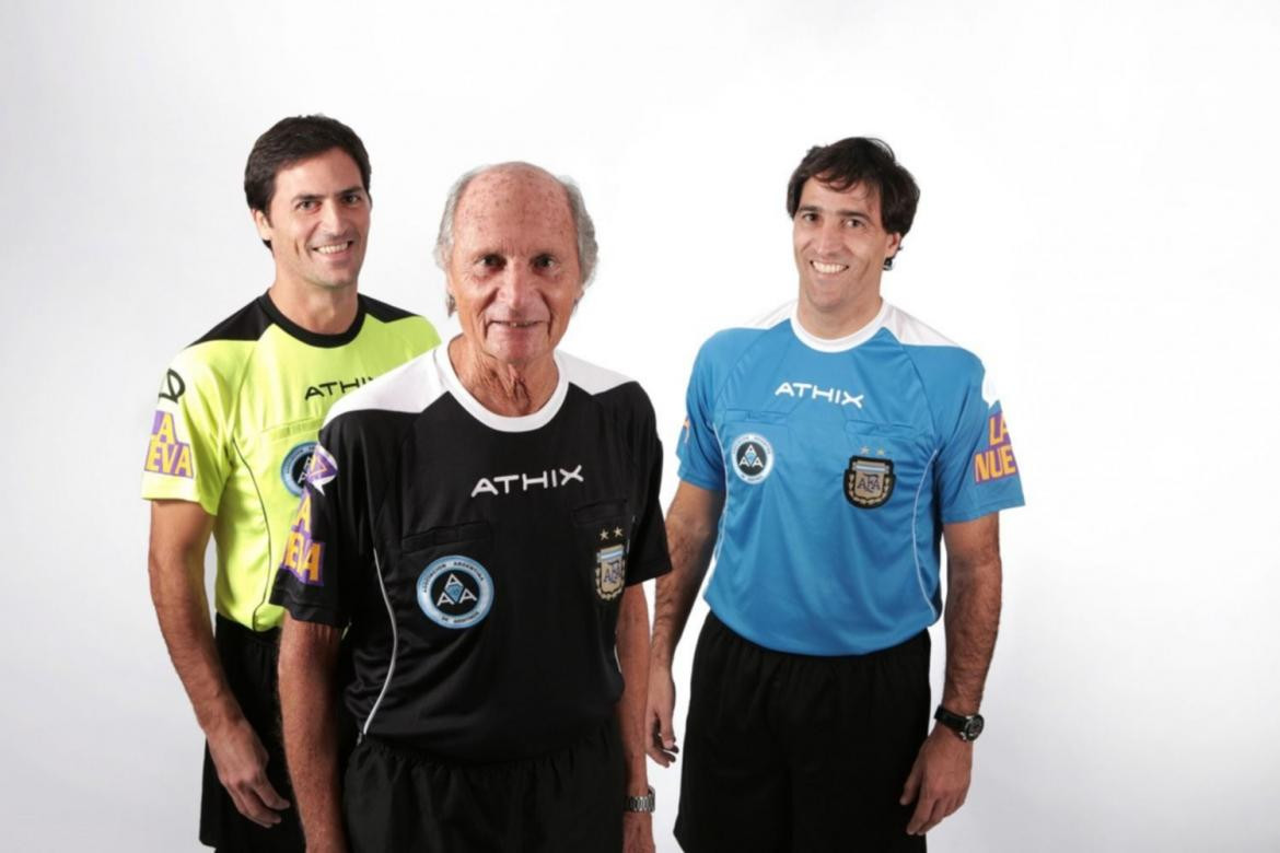Jorge Vigliano junto a sus hijos Mauro y Enzo
