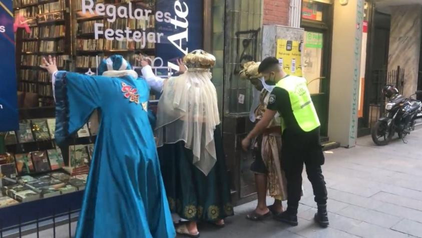 Detención de Reyes Magos en Rosario