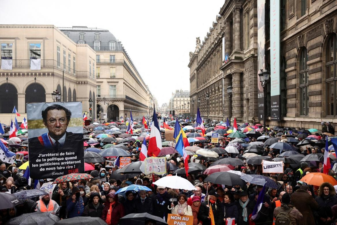 Protestas Macron