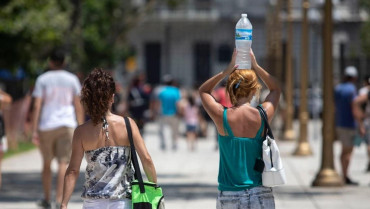Buenos Aires es un horno: se registró el segundo día más caluroso de la historia con 41,5°