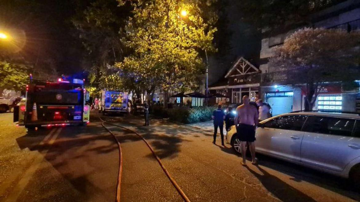 Incendio en la pizzería Mambrú de Mar del Plata, GENTILEZA AHORA MAR DEL PLATA