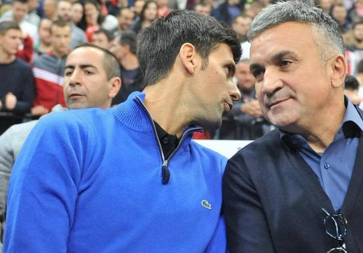 Novak y Srdjan Djokovic