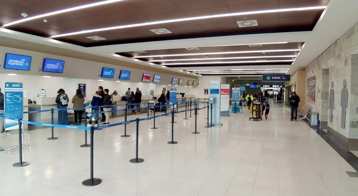 Aeropuerto de San Carlos de Bariloche, Argentina. NA.